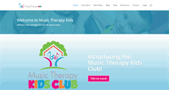 Desktop Screenshot of musictherapykids.com